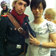 Illustration for article titled Metal Gear Solid Creator Poses With Cosplayers